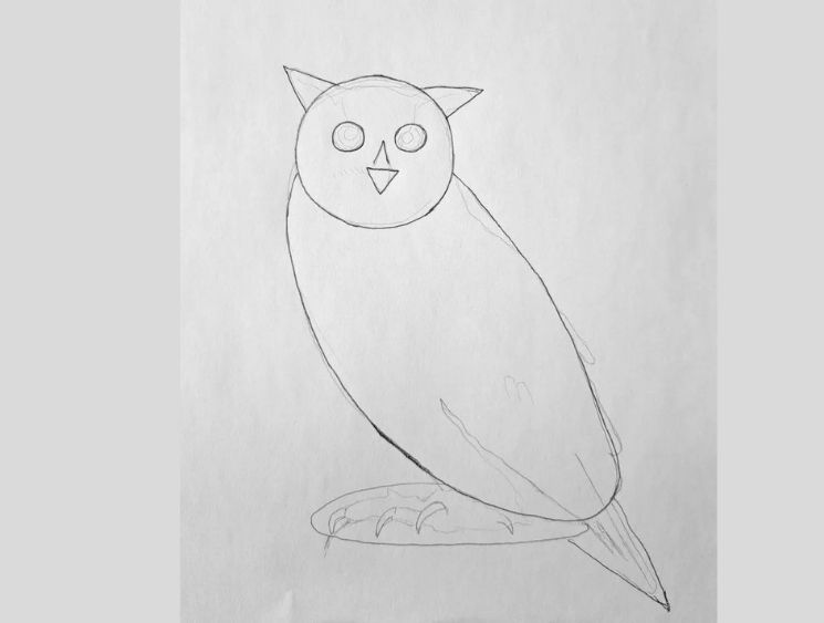 Break the reference into recognizable shapes